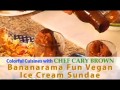 Cuisines colorées avec le Chef Cary Brown : Crème glacée végétalienne bananarama