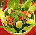 Die Middle East Veg Group der Vereinigten Arabischen Emirate präsentiert Tabbouleh (Arabisch)
