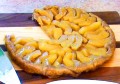 Narobe obrnjena veganska jabolčna pita
(v francoščini)