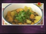 Sweet Potato Summer Stew with Tropical Pineapple Smoothie (In English)