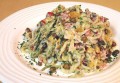 Chef Cherie Soria of Living Light Culinary Arts: Linguini Parody with Vegan White Truffle Cream–P1/2 