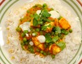 Magical Matar Paneer with Basmati Rice