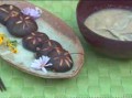 Korean Temple Cuisines:Green Perilla Taro Soup and Shiitake Mushroom Flower Pancakes (In Korean)