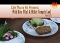 Chef Macro Val Presents: Wild Rice Pilaf & Millet Tempeh Loaf